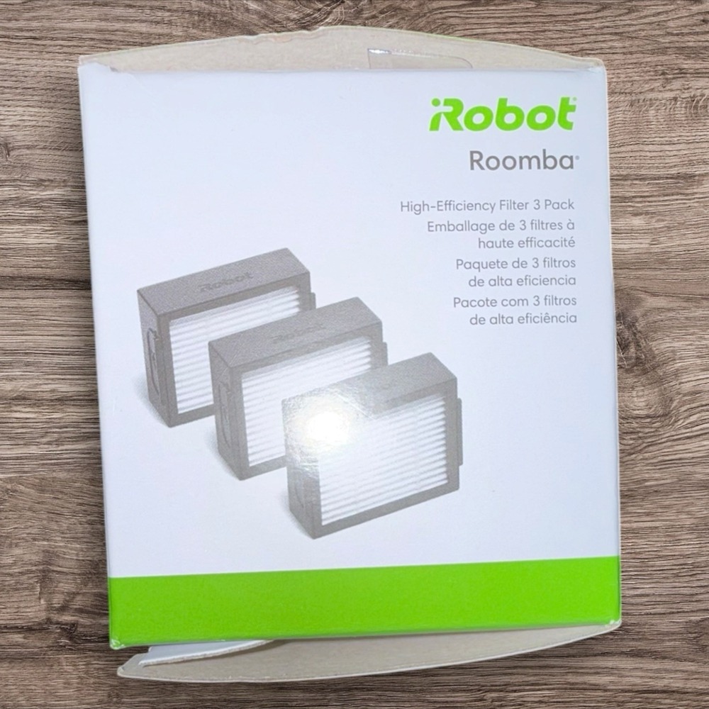iRobot Roomba High Efficiency Filter Lot 2 OEM Replacement Filters Open Box